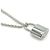 Collar Louis Vuitton Péndulo Silver Lockit UNICEF Plata - Ansicht 5