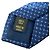 LOUIS VUITTON Monogram Dot Pattern % Silk Tie Navy Men's Navy blue - view 6