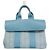 Hermès Borsa a mano da donna in cotone e poliestere Hermes Valparaiso PM blu