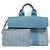 Hermès Borsa a mano da donna in cotone e poliestere Hermes Valparaiso PM blu - vista 2