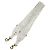 Christian Dior Leather Gold Hardware White Shoulder Strap