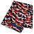 LOUIS VUITTON Sciarpa/Stola Monogramma Camouflage, Blu Navy, Donna Rosso - vista 2