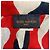 LOUIS VUITTON Sciarpa/Stola Monogramma Camouflage, Blu Navy, Donna Rosso - vista 6