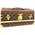 COFFRET Champagne Monogram LOUIS VUITTON, Boîte Intérieure, Objet, Coffre, Toile, Bois, Homme/Femme, Marron - vue 9