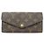 Portafoglio Sarah Monogram Louis Vuitton Marrone