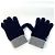 Fendi Check FF Bicolor Glove gloves Navy gray - view 4