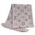 LOUIS VUITTON Sciarpa Mania, Grigio, Sete e Lana, Unisex Marrone