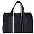 Hermès Troca Horizontal PM Tote Bag aus Canvas x Leder Schwarz