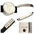 LOUIS VUITTON Bracciale Louis Vuitton LV Space Plate da Uomo Nero - vista 3