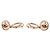 Orecchini B Blossom in oro rosa Louis Vuitton Diamond per donne. Disponibili e chiari. D'oro - vista 2