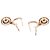 Orecchini B Blossom in oro rosa Louis Vuitton Diamond per donne. Disponibili e chiari. D'oro - vista 3