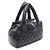 Borsa Chanel Coco Cocoon in nylon e pelle, nera. Nero - vista 2