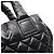 Borsa Chanel Coco Cocoon in nylon e pelle, nera. Nero - vista 6