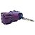 Ring Hermès Portachiavi HERMES Carmen Unodo Charm in pelle viola e blu navy Porpora - vista 2