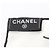 CHANEL Coco Mark Schal/Schal, Seide, Damen, Weiß/Schwarz - Ansicht 2