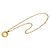 Céline Colar Logo Círculo Celine, Banho de Ouro, Feminino, CELINE - vista 3
