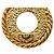 Céline Colar Logo Círculo Celine, Banho de Ouro, Feminino, CELINE - vista 4