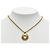 Céline Colar Logo Círculo Celine, Banho de Ouro, Feminino, CELINE - vista 6