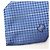 Louis Vuitton Silk Tie with Damier Pattern Stripes for Men Blue - view 4