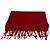 Sciarpa Perforata LV Louis Vuitton Rossa Donna Rosso - vista 2