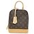 Louis Vuitton Monogram Alma Rucksack Braun