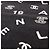 Sciarpa Chanel Coco Mark, Cashmere ed Elastan, Donna, Nero, Bianco, Rosa - vista 5