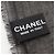 Sciarpa/Scialle Coco Mark CHANEL, Seta/Cachemire, Donna, Nero/Avorio - vista 2