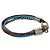 Louis Vuitton Armband LV Treble Damier Leder Braun Blau VUITTON Herren - Ansicht 5