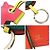 Ring Hermès Llave HERMES Camail Charm Rosa Azalee x Malachite Lime Accesorios de billetera Multicolor - vista 3