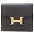 Hermès Constance Compact Gold Hardware Coin Case Epson Women's HERMES Black