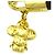 Bracciale Vivienne Donna Monogramma Marrone Louis Vuitton - vista 4