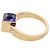 Anello Berg Gamble Louis Vuitton, Placcato oro con cristalli, Donna, e Viola, Porpora - vista 2