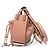 Borsa Hammock Mini in pelle di vitello rosa beige LOEWE