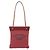 HERMES Borsa Aline MM a Spalla, Timbro Y, Tela Chevron, Rossa, Hermès Rosso