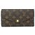 Portafoglio Sarah Monogram Louis Vuitton Marrone