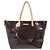 Borsa a spalla Bellevue GM Vernis Louis Vuitton Rosso