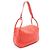 Borsa a Spalla Hermès Lindy in Pelle Taurillon Clemence, Rossa, per Donne Rosso - vista 2