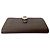 Hermès Carteira bifold compacta HERMES Dogon em couro Togo, mini, marrom, não utilizada, estampada - vista 3