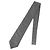 LOUIS VUITTON Monogram Silk Cravate Tie, Gray, Men's, Brown - view 2