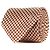 LOUIS VUITTON Louis Vuitton Micro Damier Silk Cravate Tie Brown Men's