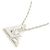 Collar Louis Vuitton Mujer Volt One PM Oro Blanco