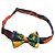 Hermès HERMES Nou Papillon Papillon Raso Arancione Nero Verde Multicolore Seta Uomo HERMES