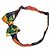 Hermès HERMES Nou Papillon Papillon Raso Arancione Nero Verde Multicolore Seta Uomo HERMES - vista 2