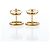 Chaîne d'ancre Pendientes Chaine D'Ancre Hermès Sin Piedra Oro Rosa () Pendientes de Stud Oro Rosa - vista 4