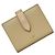 Céline Borsa bifold piccola con tracolla Celine crema beige. Pelle S- CELINE Patta grana per donne e uomini