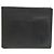 Hermès Hermes Citizen Twill Compact Men's Leather Bill Wallet (fold) Black