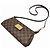 LOUIS VUITTON Pochette Eva Damier Borsa a Catena Spalla Marrone - vista 3