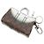 Portachiavi Accessori Louis Vuitton Monogramma Specchio Metallico Mini Keepall LOUIS VUITTON Marrone