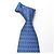 Corbata de seda Hermès, sin usar, para hombres Azul - vista 7