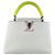 Borsa a spalla Capucines BB Louis Vuitton in pelle bianca, Donna, Bianco